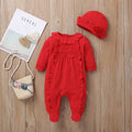 Kidsspring & fallnew arrivalcute baby jumpsuit baby girl bag butt girl girllong sleeves bag foot crawling suit khaki