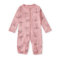 Export baby autumn style long climbing pure cotton type a long sleeves one-piece khaki cross-border pink romper female baby jumpsuit