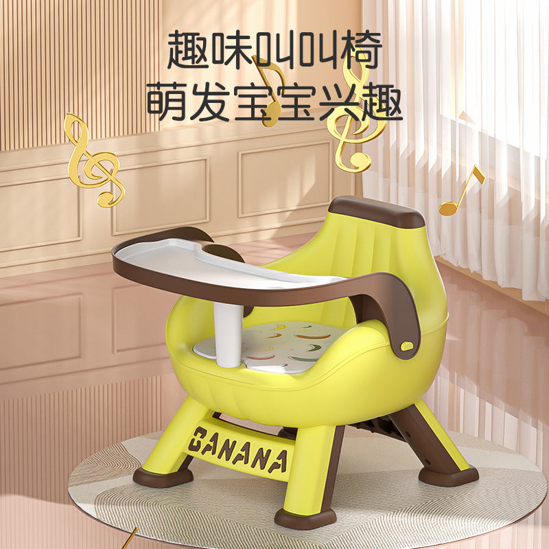 Baby dining chair kids stool baby chair for home small bench backrest seat low chair dining table chair