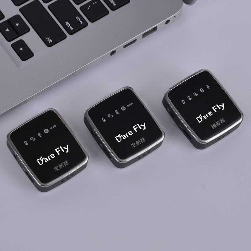 D608 wireless bluetooth microphone bluetooth connection backing track receiver with microphone video live outdoor photography equipment