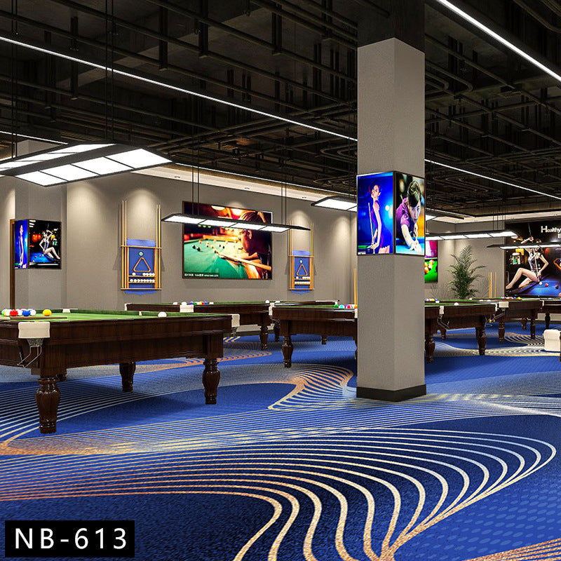 Nylon 650g carpet billiard hall encrypted abrasion resistant billiard room chess and card room ktv room billiard room full carpet 4m carpet