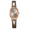 New arrivalelegantretrocasual oval student watch niche style women's watch belt quartz women's watch