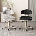 Beauty salon adjustable height swivel backrest beauty stool barber manicurist work stool bar stool set