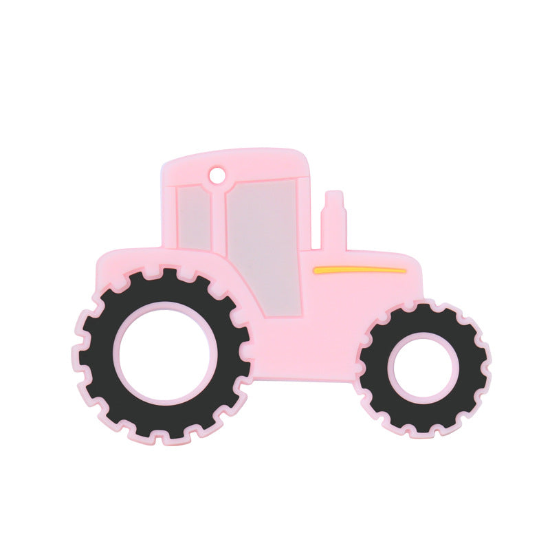 Car Epoxy Toothpaste Food Grade Silicone Teething Toy Baby Teething Grinder Baby Epoxy Dinosaur Bite Glue Play More