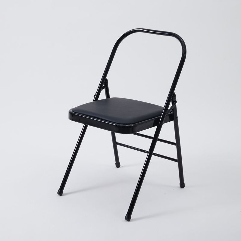 Thickened yoga yoga chair iyengar auxiliary yoga chair pu surface professional yoga chair auxiliary chair foldable chair