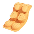 Harvest festival pumpkin silicone cake mold leaf handmade soap mold cold process home baking mold cross-border hot selling halloween