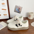 American-style sneakers, niche and trendy, round-toe, new spring 2025 women's shoes, versatile, student casual athletic white sneakers