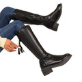 fall/winter new arrival: plus-size women's over-the-knee boots for cross-border e-commerce. size difference: 0.5. weight: 745g. dropshipping available for  and