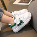 Kids' athletic shoes:  spring/autumn new collection - soft-soled, breathable sneakers for boys & girls. stylish & casual white shoes for students