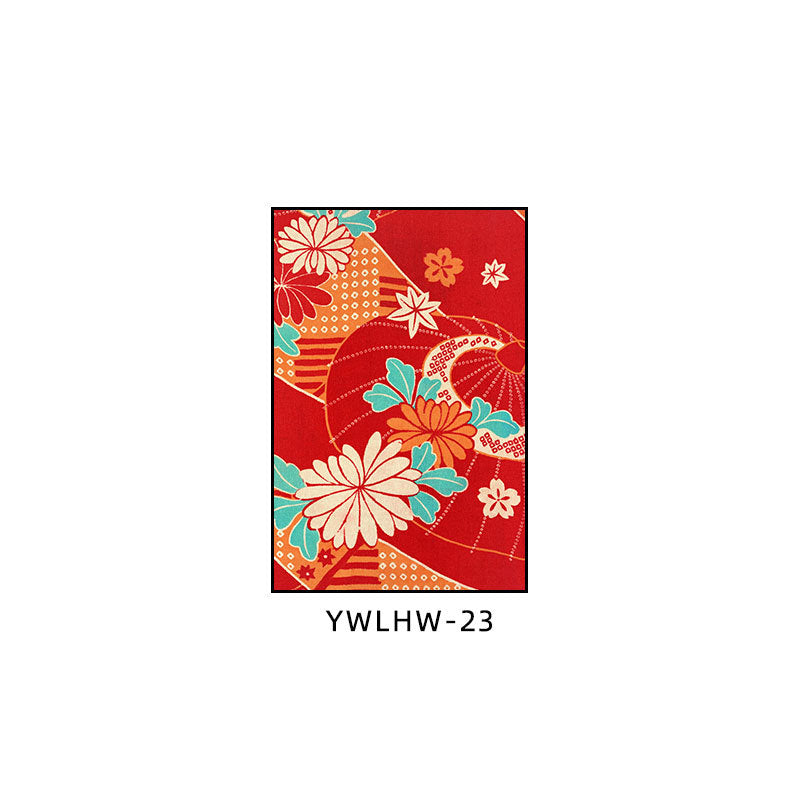 Japanese decorative painting Japanese restaurant traditional zen log wind pattern hanging painting sushi yakiniku shop box mural