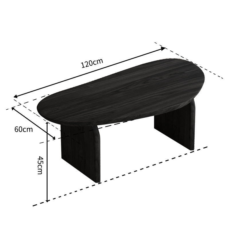 Source factory scandinavian japanese exquisite dining table coffee table oval tea table retrob&b creative designer table