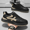 Men's white sneakers: 2026 new arrival, spring bestseller, breathable athletic casual leather shoes, versatile slip-ons, soft sole skate shoes