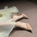 2025 summer low-cut heeled sandals: chic, comfortable, and sweet - unique design, non-slip, perfect for women