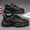 Men's chunky sneakers 2025 new winter versatile casual running shoes men's thick-soled casual athletic shoes