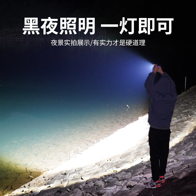 Cross-border new COB maintenance work light USB charging pen clip Magnetic multi-function laser pen LED flashlight