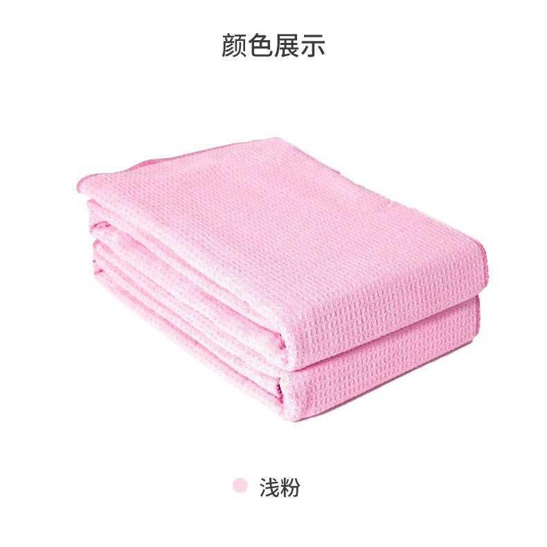 Pineapple grids yoga towel non-slip professional towel cloth mat sweat-absorbent machine washable thin portable yoga dirt blanket