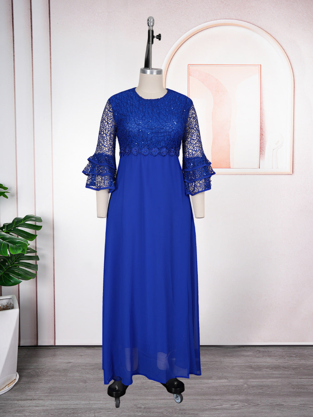 African, european, and american plus-size women's clothing: new  lace-trimmed, heavily embellished chiffon dresses for , , and