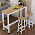 Casualfor homedining table milk tea shop table and chair combination bar chair wall bar table narrow table bench table high table