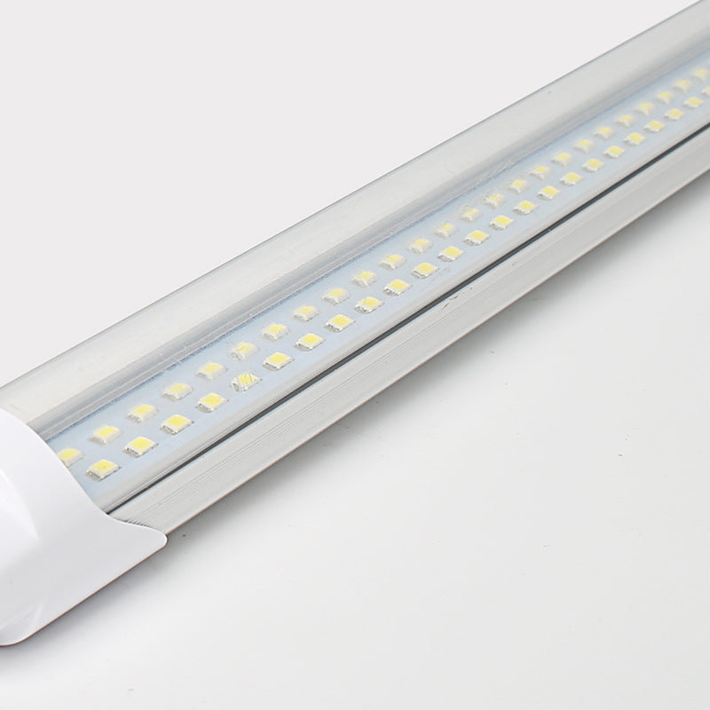 Customized T8 high-brightness integrated daylight tube led aluminum-plastic split tube parking lot office lighting tube