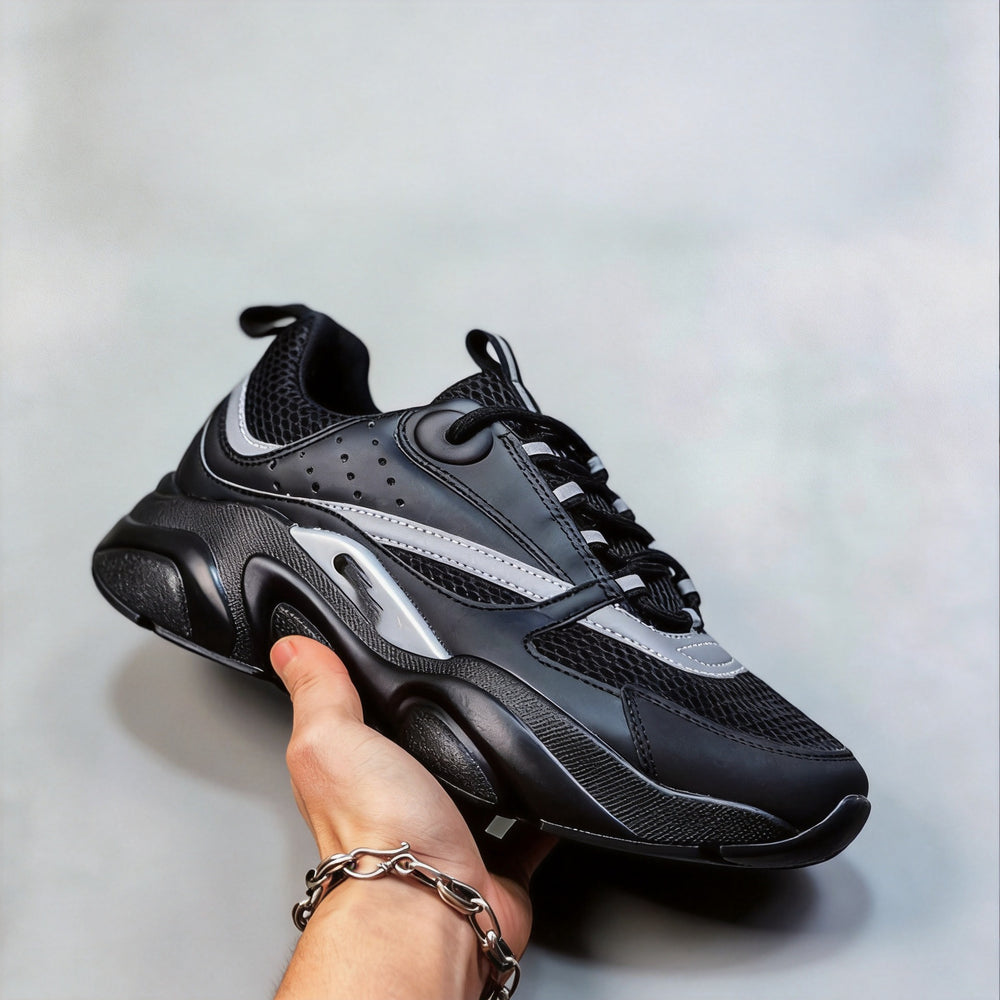 european station new arrivald home b22 sports shoes casualthick solefashionretro breathable men's and women's height increasing running shoes