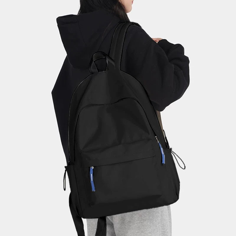 Campus ins japanese style soft girl school bag female k-stylepure coloreasiest for matchgirl backpack middle school student college student backpack