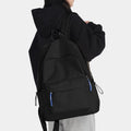 Campus ins japanese style soft girl school bag female k-stylepure coloreasiest for matchgirl backpack middle school student college student backpack