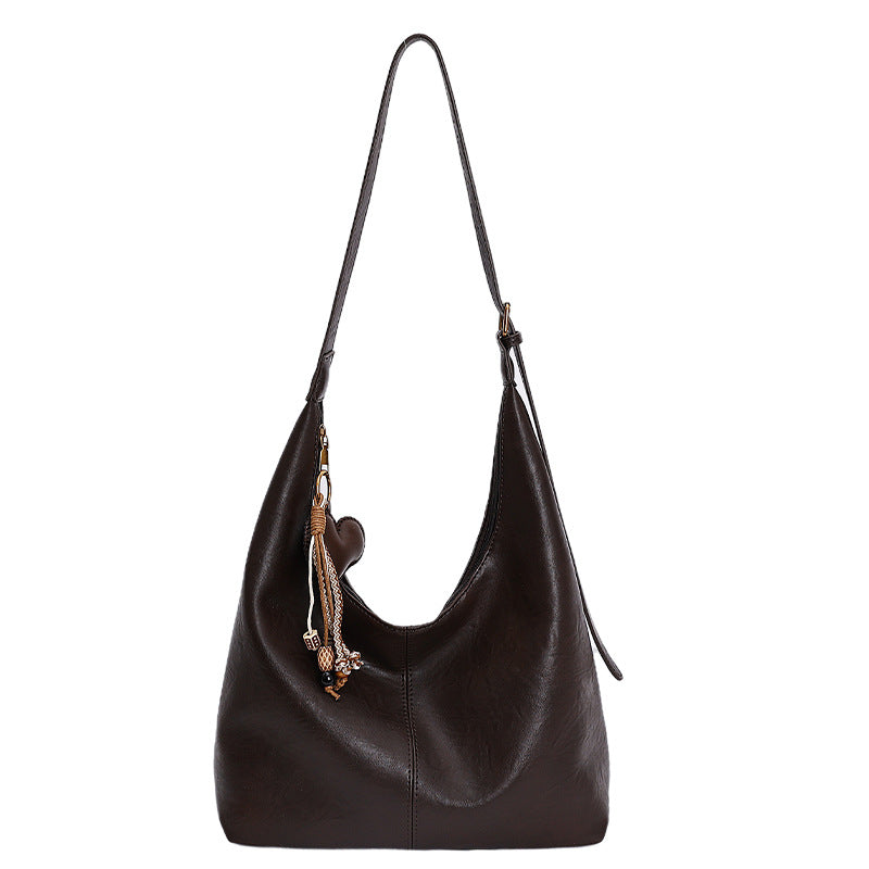 style tote bag 2025 new autumn and winter k-styleeasiest for match shoulder bag work clothingclassy crossbody bag niche style