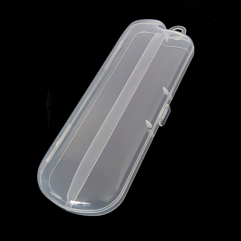 Baby spoon storage box two spoons dust box food grade PP storage box