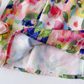 Summer girls' sleeveless floral print sundress - new, stylish princess dress for cross-border e-commerce