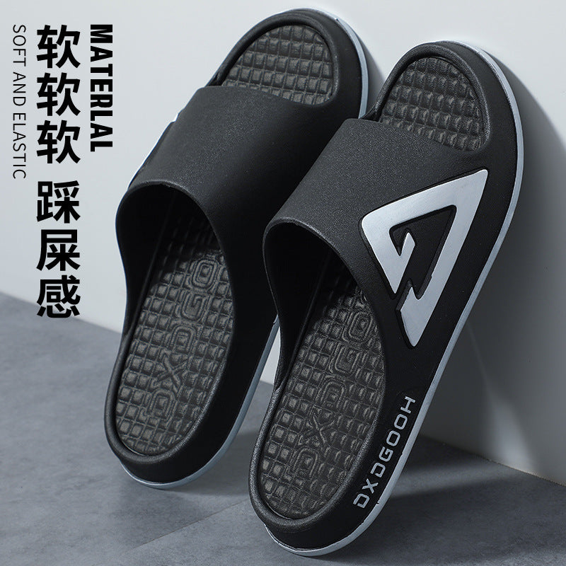 2026 men's slippers - summer outdoor anti-slip thick sole "cloud-like" comfort trendy beach couple's new sandals