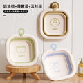 Option b square morandi - creamy brown + misty blue + spruce green [face wash + foot wash + butt wash]
