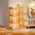 [classic bestseller] 8-tier oak finish