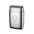 direct sales from the manufacturer: waterproof double-head electric shaver with magnetic floating heads, portable mini beard trimmer