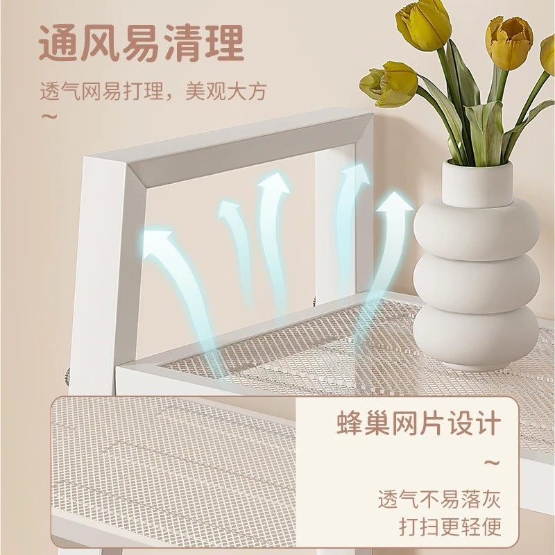 Shelf Floor-to-ceiling living room trapezoidal storage rack Home convenient storage rack Simple and simple balcony Nordic finishing rack