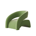 Cream style single sofa accessible luxury living room casual single chair clothing store beauty salon reception sofa one table and two chairs