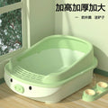 Cat litter box deodorizing filter cat supplies complete range of oblique turnover boxes cat litter box cat litter box extra large durable cheap