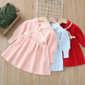 Girls' knit dress - new autumn/winter  collection - hanfu style qipao dress