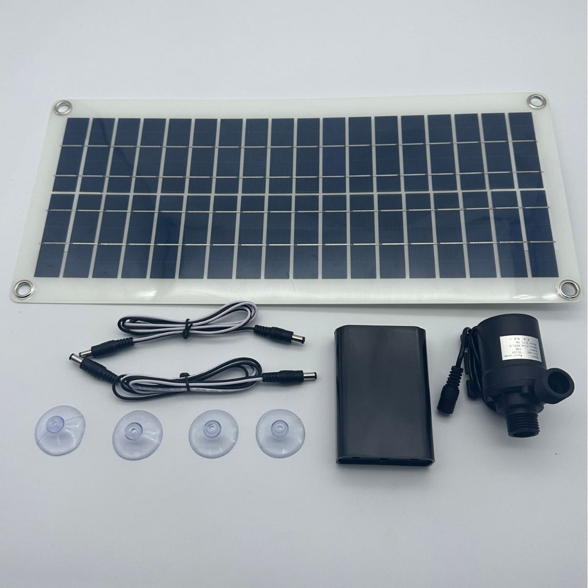 Cross-border special 20W12V solar water pump set, battery box, new energy, large flow, green and environmentally friendly pumping