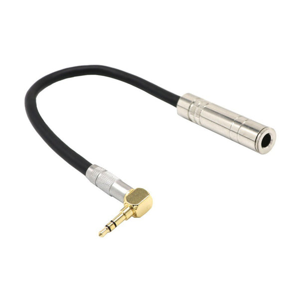 3.5 stereo sound male to 6.35 female power amplifier speaker cable 3.5 male to 6.35 female audio extension cable