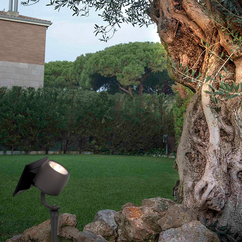 Outdoor solar tree lights waterproof landscape flood lights garden villa courtyard tree lighting lawn lights in-ground lights