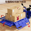 children's inertial tricycle toy, boys' simulated motorcycle express delivery tricycle truck, ages 3-6