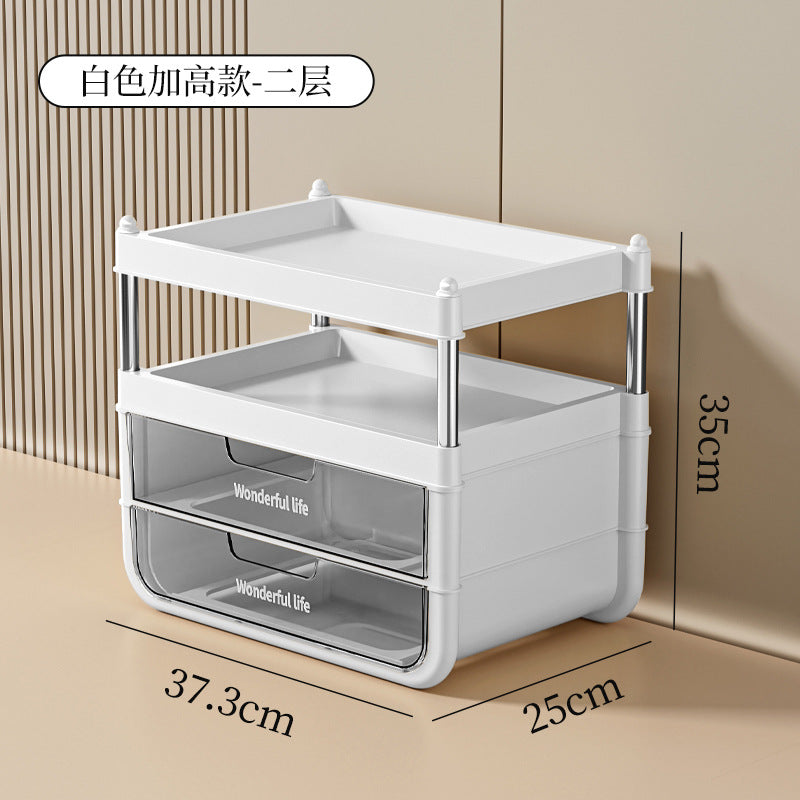 Skin care product storage box Multi-layer drawer storage Locker Lipstick Cosmetics storage box Premium desktop