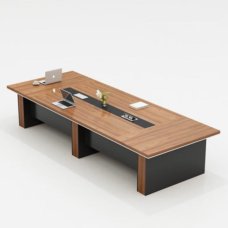 Saint li casual conference table long table thickened office desk training meeting long table and chair combination