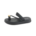 Women's thong sandals for summer, 2024 new trendy thick-soled french style, perfect with skirts, casual flip-flops, beach sandals