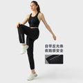 Loose jogging pants women's easiest for matchcasual pants high waistslimming look zipper fitness jogging pants dss092