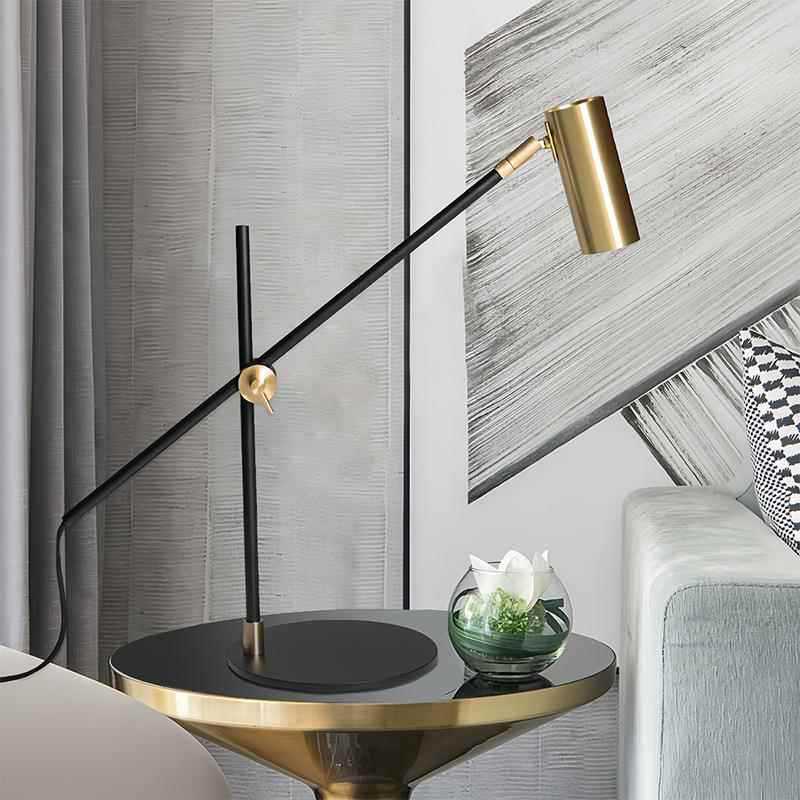 Nordic minimalist table lamp - designer creative living room ambiance bedroom bedside lamp - showroom high-end hotel lighting fixture