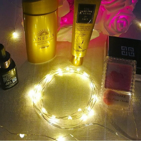 Led Internet celebrity light string battery box birthday cake decorative light string light gift box lover happy holiday copper wire lanterns