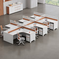 Saint li staff screen desk and chair combination computer table modern casual partition booth workstation table