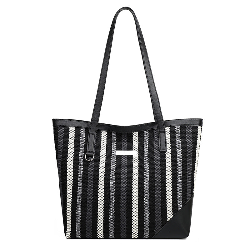 2023 new women's shoulder bag fashion handbag simple versatile large capacity mommy bag dropshipping available