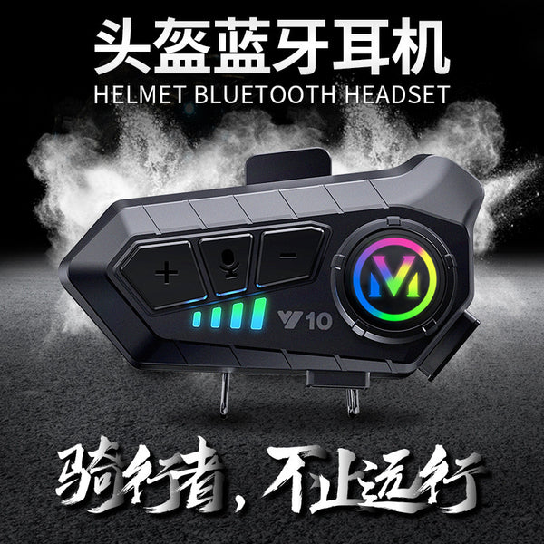 Y10 helmet bluetooth headset IPX6 waterproof long battery life summer bluetooth wireless headset motorcycle helmet bluetooth ear